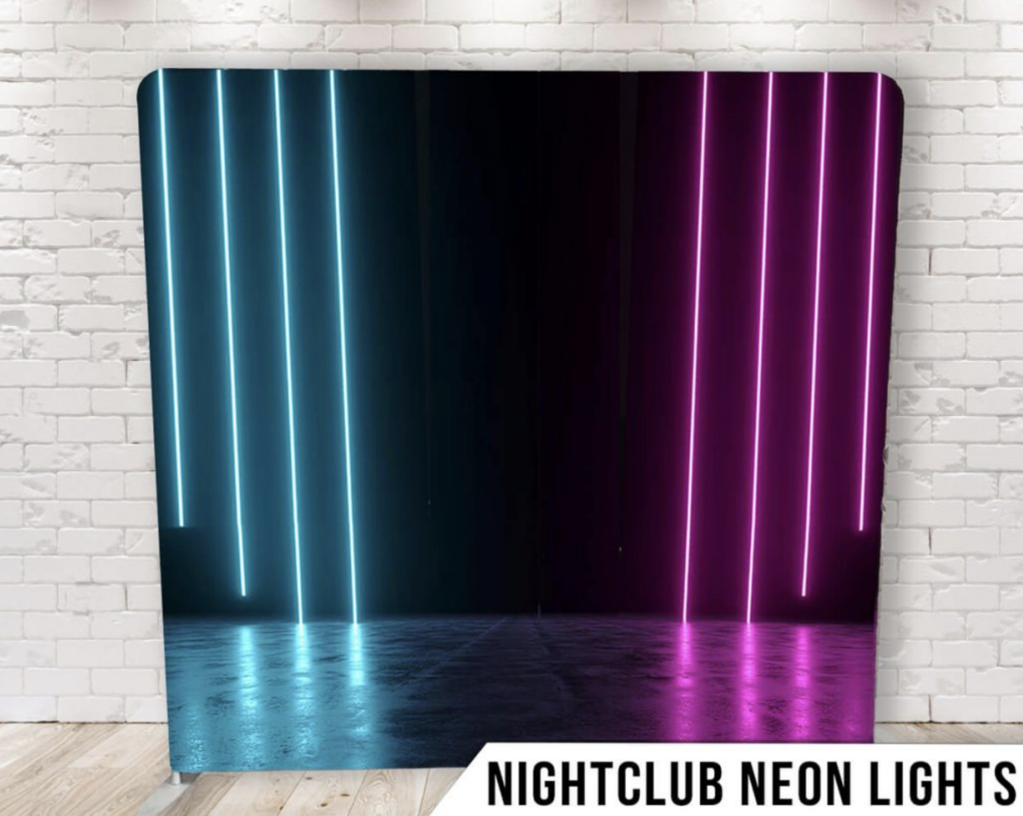 Nightclub Neon Backdrop